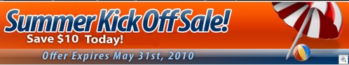Kick off sale