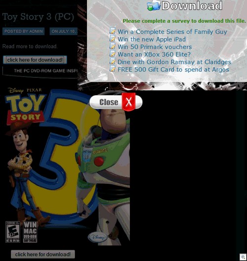 Toy Story game