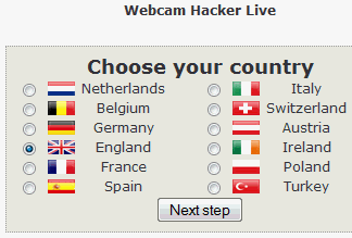 select a country